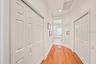 Two large walk-in closets provide abundant storage and organization.