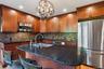 Plenty of cabinets and counter space