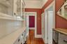 Hallway to main room and bath on 1st floor