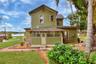 Back view of home