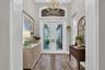 Interior Front Entry w/ Wood Frame Finished