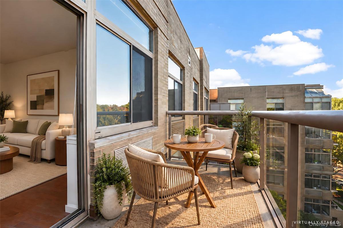 Virtually Staged Balcony