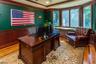 Office w/ double sided gas fp