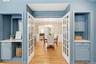 Dry bar and custom built-ins