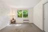 overlooks side yard- double closet