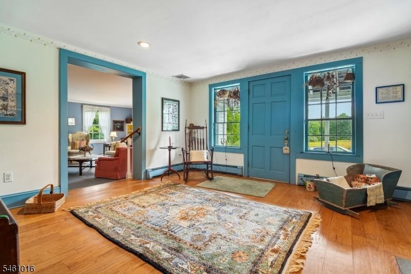 spacious hallway