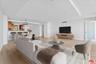 living room- virtually staged