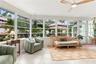 Florida Room overlooking pool and patio