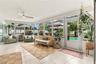 Sun room door to screened pool space