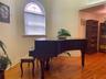 The grand piano is being gifted to the new home owner
