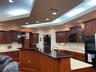 Breakfast bar couner top is granite