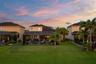 Spacious, fenced backyard with an open feel.