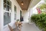 A cozy porch to sit back, relax, and enjoy the moment.