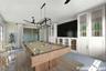 Virtually Staged. Plenty of room for built-in cabinetry, wall-mounted TV and more.