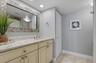 PRIMARY BATHROOM ~ WITH LOTS OF COUNTER SPACE!