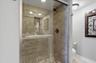 WALK IN SHOWER IN THE GUEST BATHROOM