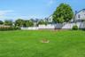 Private front yard.