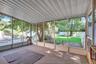 Screened in back porch