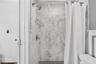 Beautiful tilework in the shower