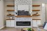 Stone Fireplace