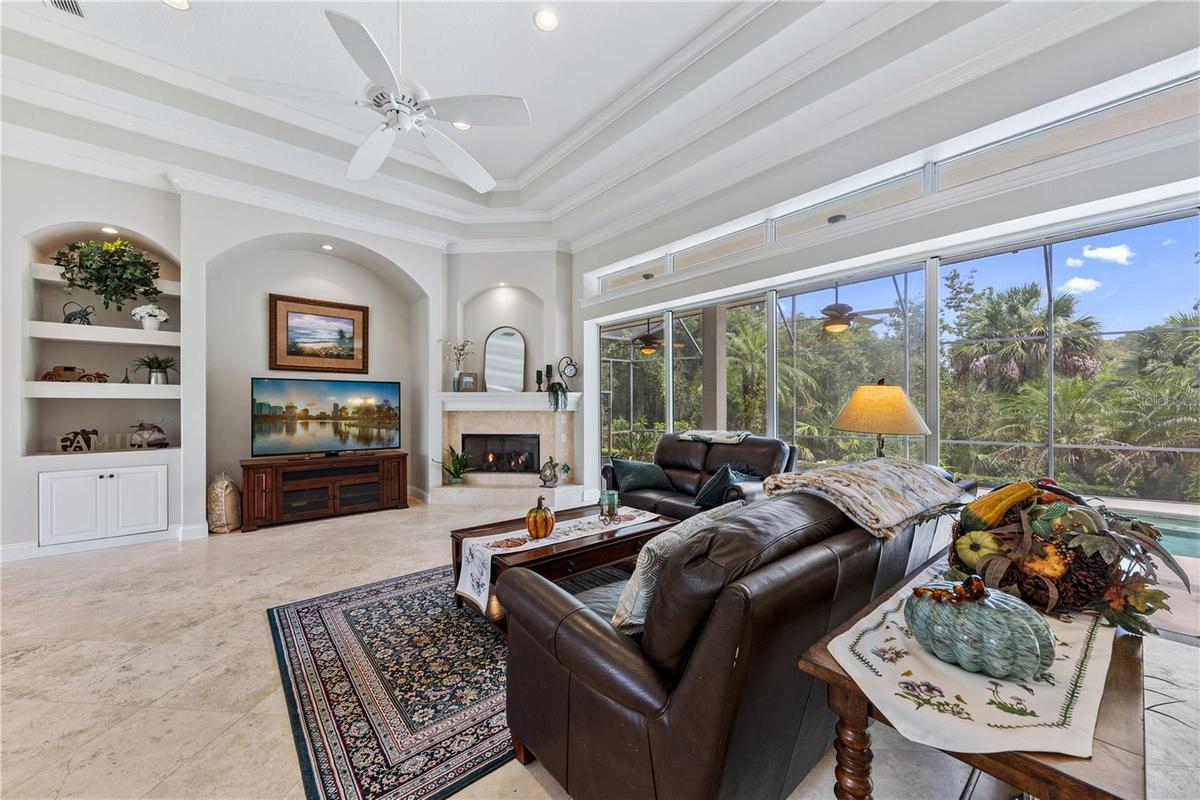 FAMILY ROOM FIREPLACE