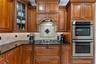 KITCHEN CABINETS DOUBLE BUILT IN OVEN