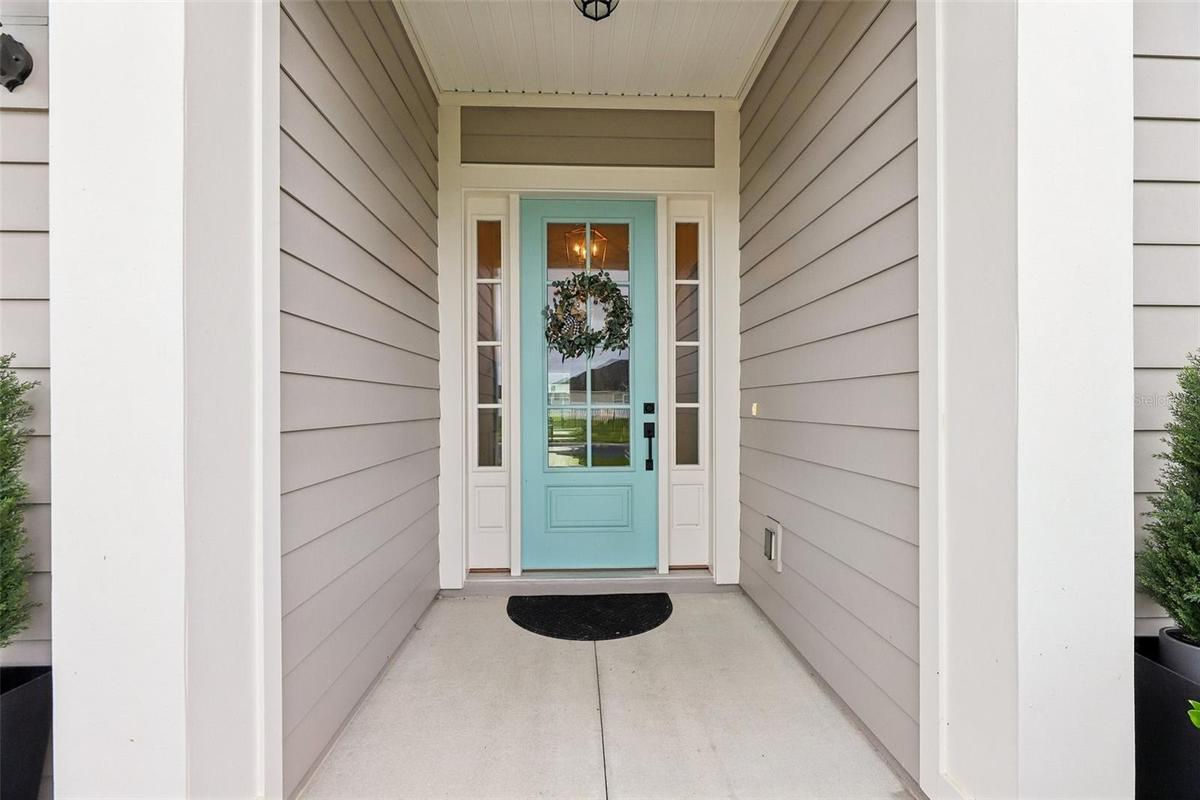 Covered Front Entry