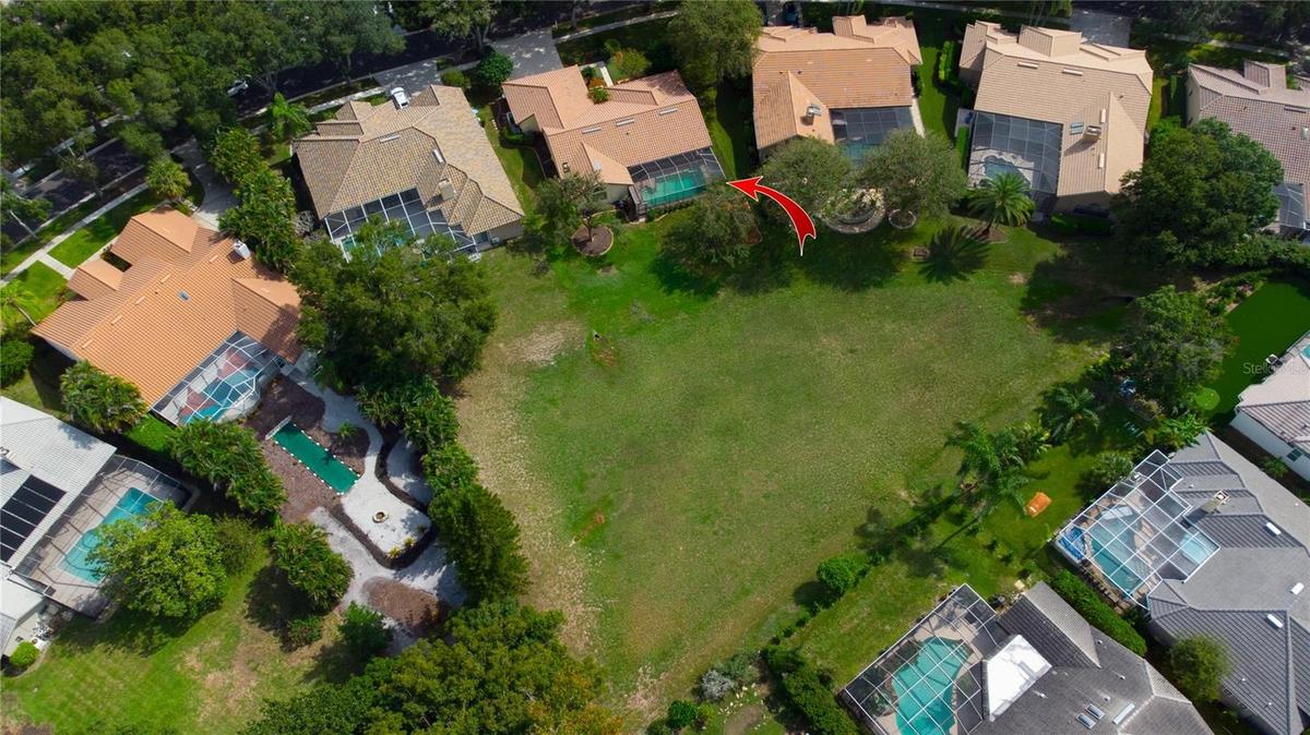 LARGE OPEN AREA BEHIND HOME