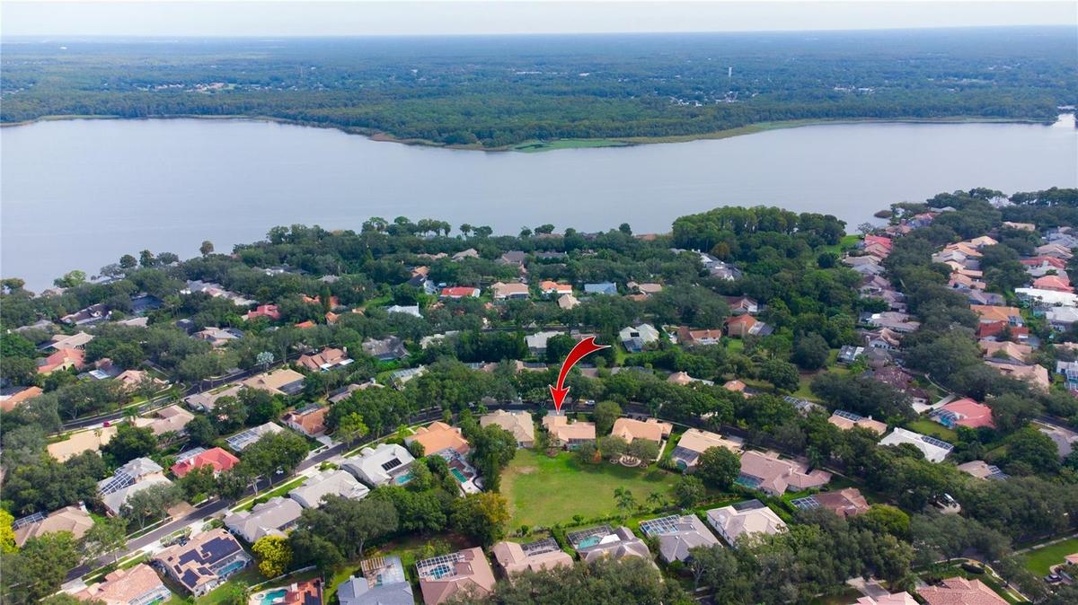 LAKE TARPON IN DISTANCE