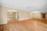 Dining Room seamlessly connects to living room for easy entertaining.
