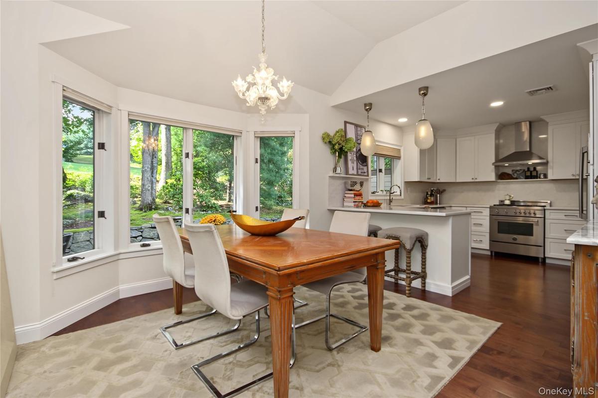 Open Bright & Airy Dining Room