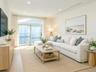 Virtually Staged Living Room.