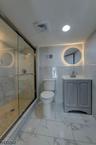 Full bathroom in basement