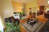 Bright spacious Living Room open to the kitchen.