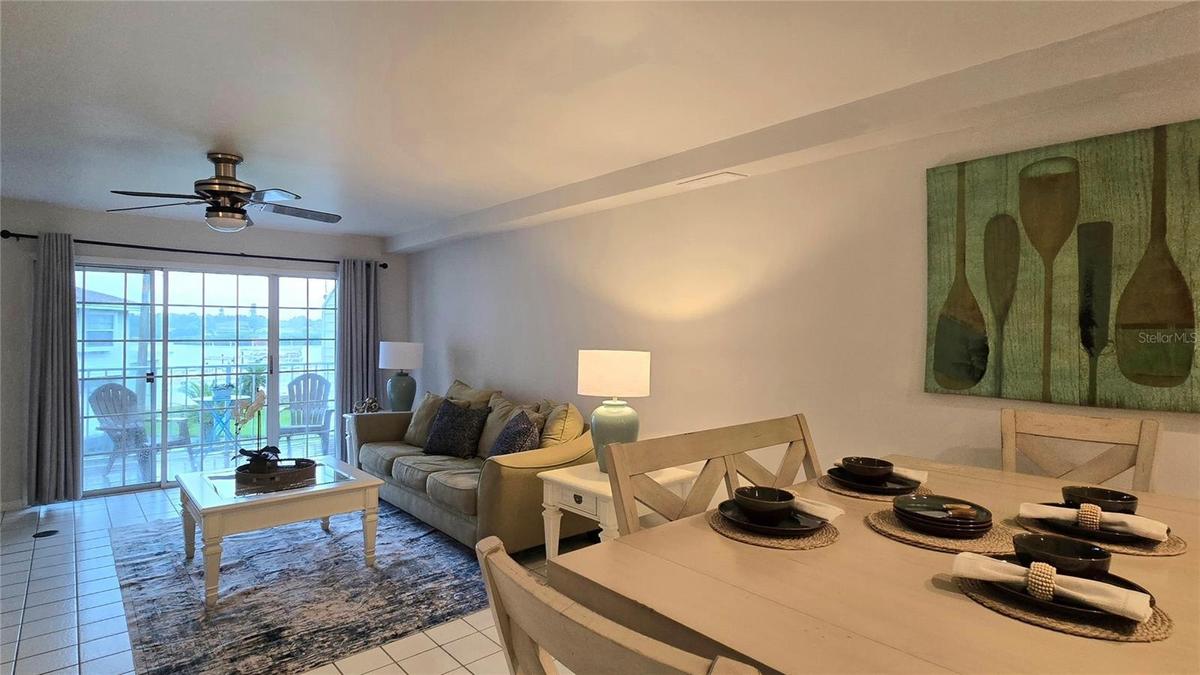 Open concept floorplan