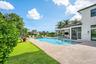 Resort Style backyard with putting green