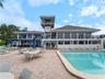 Community clubhouse and pool