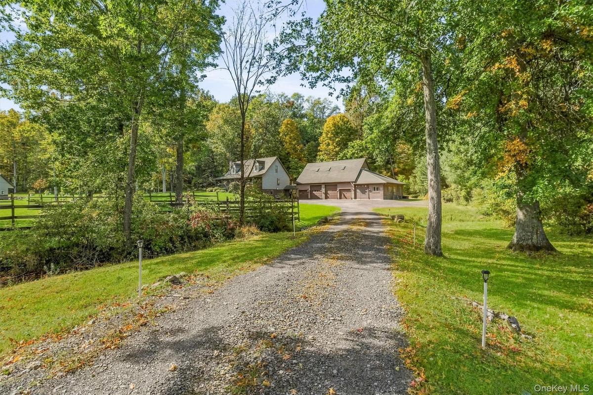 Pulling up to the home encourages you to exhale after a long day and take in the grace and style of the property.