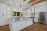 10 foot Island, Taj mahal quartz, GE Cafe Appliances