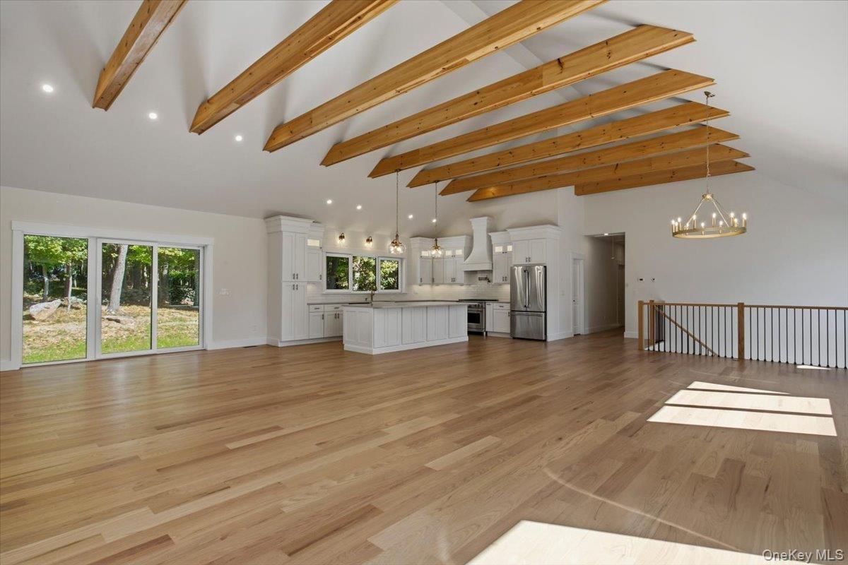 open floor plan view