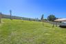 Fenced in backyard