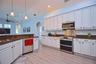 Kitchen and island
