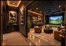 AI rendering of golf simulator lounge
