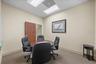 break room seating area