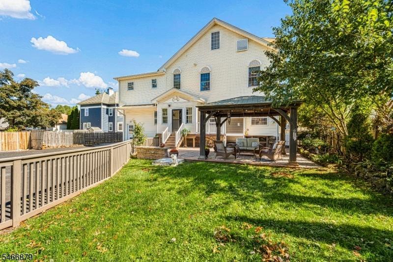 Backyard and Pergola