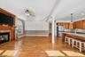 Unit 3 Living Rm w/ Fireplace