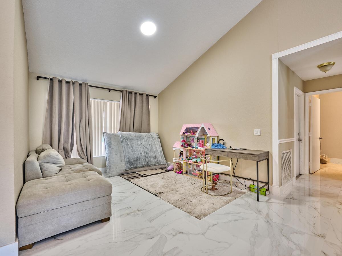 Dining area or a den