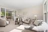 ADJOINING LIVING/DINING ROOMS