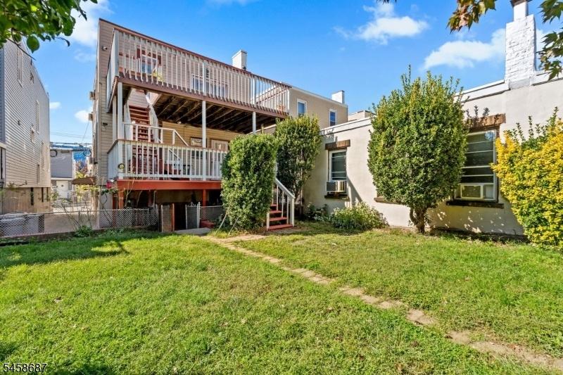 Large backyard