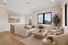 Upstairs loft, virtually staged